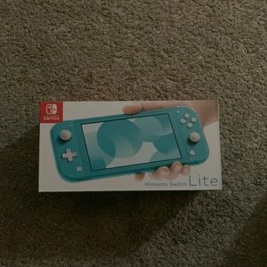 Nintendo Switch Lite (Turquoise) Brand New (COMES WITH BRAND NEW POKÉMON VIOLET)